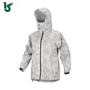 カジメイク 雨具 合羽 カッパ レインスーツ 7580 レインシェイカー ホワイト LL (1着) 品番:7580-01-LL