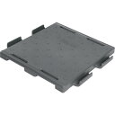 NSP NSP樹脂ステップ(グレー)(1枚) (1枚) 品番:8203018-1