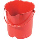バーテック BURRTEC バーキンタX カラーバケツ 9L 赤 BKXCB-9R (1個) 品番:66218300