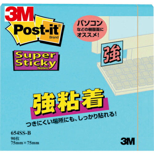 3M ꡼ ݥȡå Ǵ 75X75mm 90 쥯ȥå֥롼 (1Pk) ֡654SS-B
