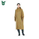 カジメイク 雨具 合羽 カッパ レインスーツ 7440 サイクルモードレインコート ベージュ L (1着) 品番:7440-04-L