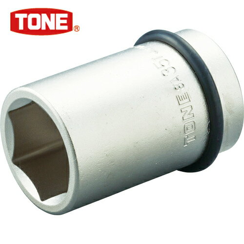 TONE トネ インパクト用タイヤソケット 自動車整備用 対辺寸法33mm 差込角25.4mm (1個) 品番：8A-33T