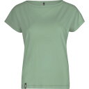 UVEX ウベックス 作業服 シャツ サクシード グリーンサイクルプラネット レディースTシャツ モスグリーン M (1着) 品番:8888510