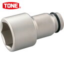 TONE トネ インパクト用超ロングソケット 対辺寸法65mm 差込角25.4mm (1個) 品番:8NV-65L150