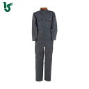 カジメイク 作業服 T/C長袖つなぎ服 チャコールグレー 5L (1着) 品番:6609-74-5L