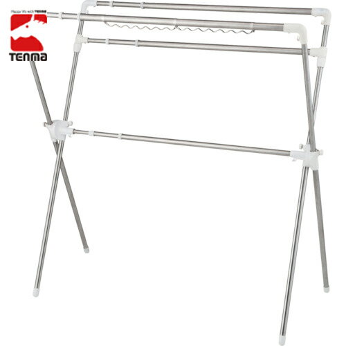 天馬 TENMA PORISH組立式伸縮布団干しX型PS-07K (1個) 品番：811000355