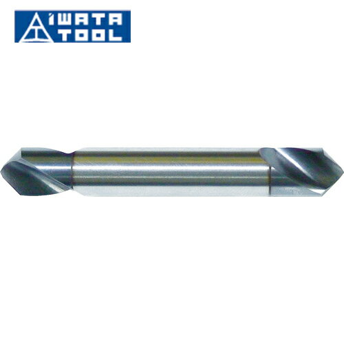 イワタツール SPセンター90°コート付 シャンク径3mm (1本) 品番:90SPC0.3X0.9TICN