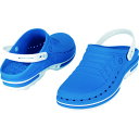 WOCK 静電作業靴 CLOG ブルー 27.5〜28.5cm オートクレーブ対応134℃ (1足) 品番:10004370-4344