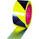SLIONTEC スリオンテック 危険表示用反射テープ 45mm×10m黄/黒 (1巻) 品番:965201-00-45X10