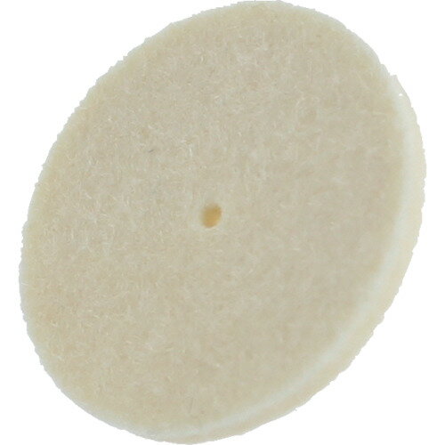 ナカニシ ホイール型フェルトバフ 10個入 ハード φ22×2×穴φ1.3 (1Pk) 品番：53903