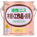 和信ペイント 建物用塗料 油性ニス 透明クリヤー 0.7L (1缶) 品番:901201