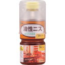 和信ペイント 建物用塗料 油性ニス 透明クリヤー 270ml (1本) 品番:900601