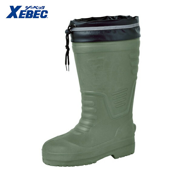 XEBEC ジーベック EVAめちゃ軽防寒長靴 85712 OD L 25.5〜26.0cm (1足) 品番：85712-64-L
