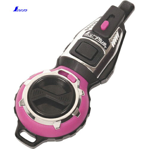 墨つぼ 自動巻き シンワ測定 建築用 大工道具 プロ仕様 ハンディ墨つぼJr.Plus自動巻コーラルレッド (1個) 品番：73283