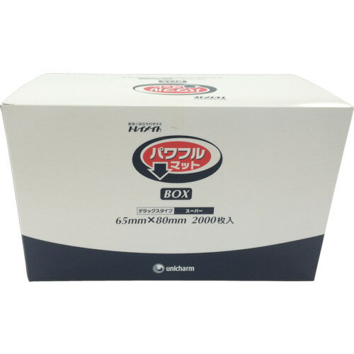 ユニチャーム キッチンペーパー パワフルマット GパワフルマットBOX 65×80 2000枚入 (1箱) 品番：53479