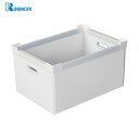 国盛化学 KUNIMORI プラダン NSコンテナ 40L(SWコーナー)ホワイト (1個) 品番:78100-NS40L-WH(3)