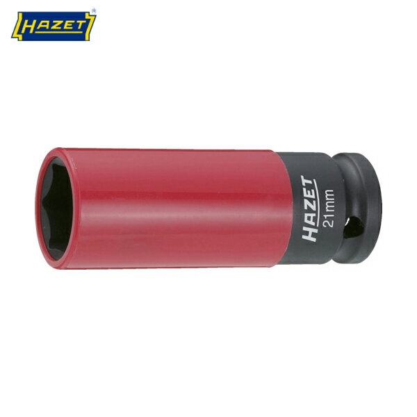 HAZET インパクト用ロングホイールナットソケットレンチ(6角・12.7mm) (1個) 品番：903SLG-21