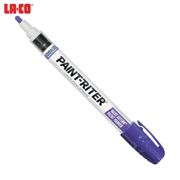 LACO Markal 工業用マーカー 「VALVE ACTION」 紫 (1本) 品番：96817