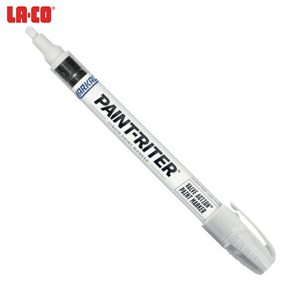 LACO Markal 工業用マーカー 「VALVE ACTION」 白 (1本) 品番：96820