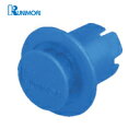 国盛化学 KUNIMORI パンロック φ10×L8 青 (100個入) (1袋) 品番:63138-1008-BL
