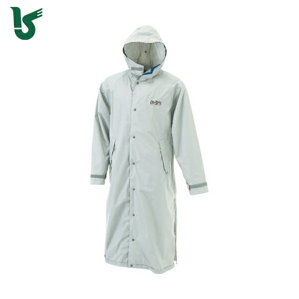 カジメイク 雨具 合羽 カッパ レインスーツ エントラントレインコート シルバー M (1着) 品番:7260-71-M
