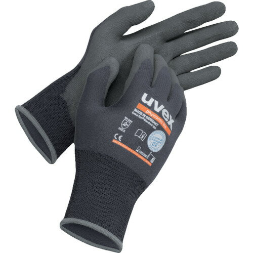 UVEX ウベックス すべり止め背抜き 作業手袋 フィノミック ライト M (1双) 品番：6004068