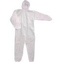 川西工業 使い捨て保護服 不織布つなぎ服 揆水透湿タイプ Lサイズ (1着) 品番:7016-L