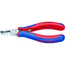 KNIPEX クニペックス エレクトロニクスエンドカッティングニッパー オブリケ(35°傾斜) リセス付き (1丁) 品番:6472-120