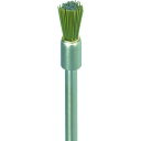 ナカニシ 耐熱ナイロンブラシ 5本入 エンド型 φ5×8×軸φ3 線φ0.2 (1Pk) 品番:50735