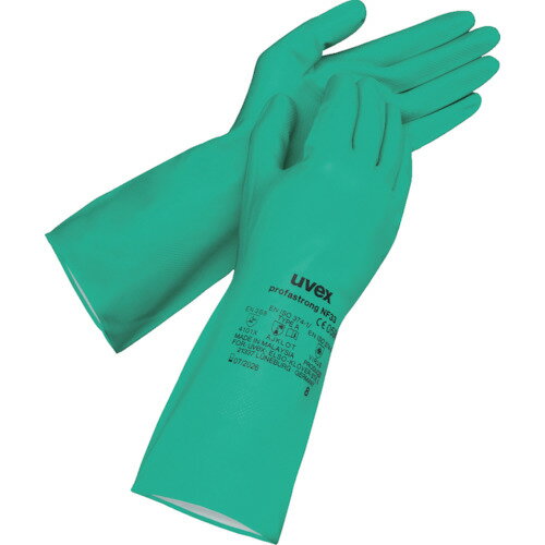 UVEX ウベックス 作業手袋 耐薬品 耐溶剤手袋 プロファストロング M (1双) 品番：6012288