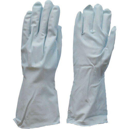 ダンロップ 作業手袋 ビニール手袋 サラーネ薄手 Lブルー (1双) 品番：8751