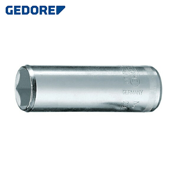 GEDORE(ゲドレー) 6角ソケット11mm 差込角6.35mm ロングタイプ (1個) 品番：6192480