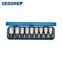 ゲドレー GEDORE ヘキサゴンビットソケットセット 1/2 9セット IN19PM (1S) 品番:6156250