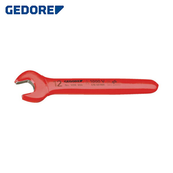 ゲドレー GEDORE 絶縁片口スパナ 27mm (1丁) 品番：6573440