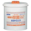 クレシア ジャンボ 除菌 ウェットタオル 本体 250枚 (1個) 品番:64130