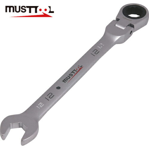 マストツール コンビネーションラチェットレンチ シャークフレキギアレンチ 12mm MWS-F12 (1丁) 品番：12355