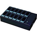 TOA ワイヤレスガイド用充電器 12台用 (1個) 品番:BC-1100A-12