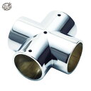 フジテック パイプ継手クロス・32mm(ネジ止め付) (1個) 品番:B-28410