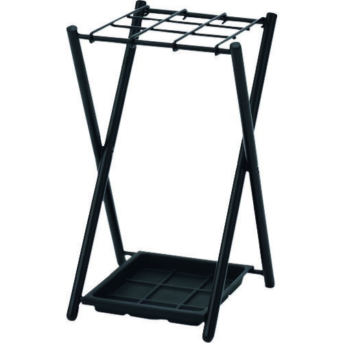 ナカバヤシ 傘立て カサタテ コンパクトタイプ 9本用/ブラック (1台) 品番：ASD-S9-BK