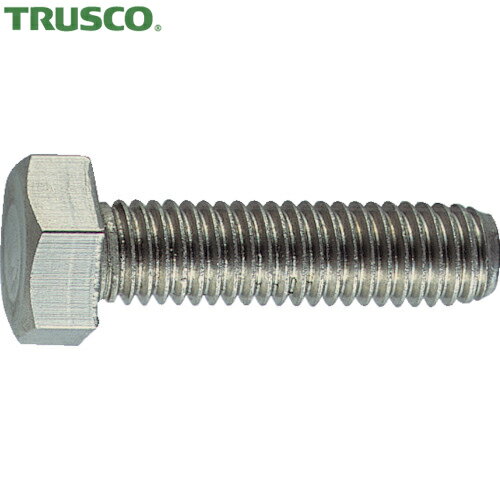 トラスコ TRUSCO 六角ボルト ステンレス 全ネジ M6×45 20本入 (1Pk) 品番：B23-0645