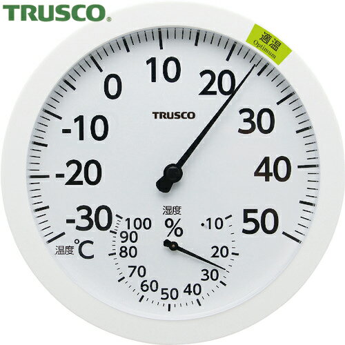TRUSCO(トラスコ) アナログ温湿度計 (1個) 品番：AT-160