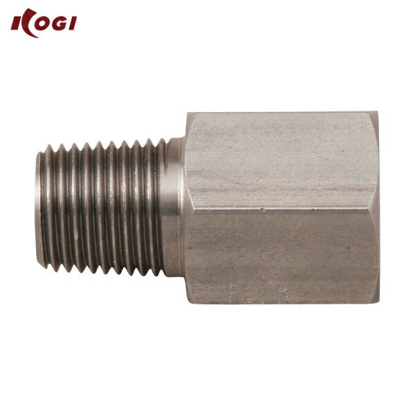 虹技 KOGI NPT-PT変換アダプターAL-1/8 (1個) 品番：AL-1/8