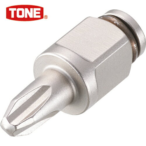 TONE(トネ) ドライバービットソケット 差込角12.7mm 全長39.5mm (1個) 品番：BIT4-P4