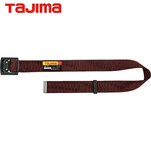 タジマ tajima 胴ベルト アルミワンフィンガー黒バックルドット柄 ドット赤 Mサイズ (1個) 品番：BAM12..