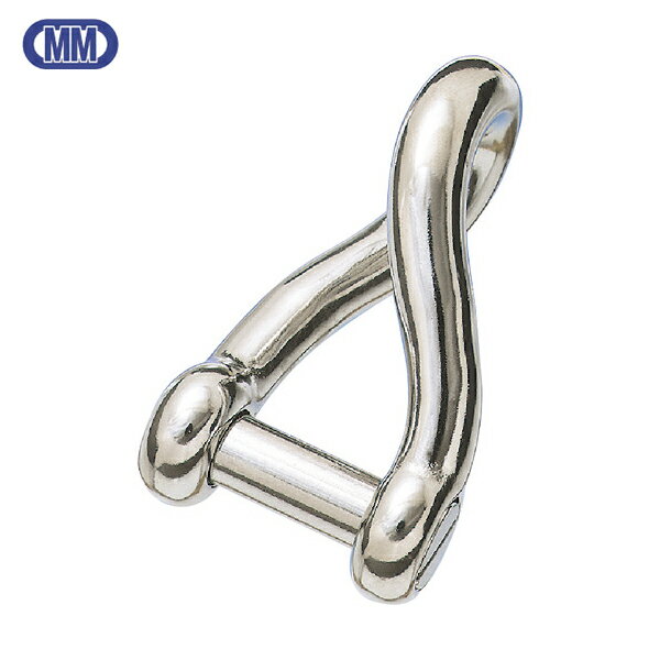 水本 ステンレス 沈みヒネリシャックル 呼び5mm (1個) 品番：B-1718