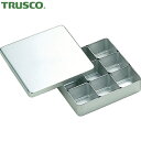 トラスコ TRUSCO アルミバット 容器 アルミ検食容器 ボックス9個付 150×150×38 (1個) 品番:AFS-150