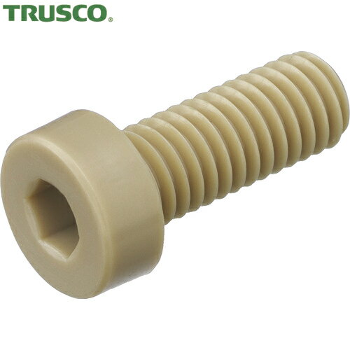 TRUSCO(ȥ饹) ݥꥨƥ륨ƥ륱ȥ(PEEK)ϻѷƬܥ M3X12 50 (1) ֡BPEEK-LCM3X12