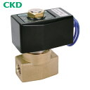 CKD パイロット式2ポート電磁弁(マルチレックスバルブ)40.5 MM2 /有効断面積 (1台) 品番：AD11-8A-03A-AC100V