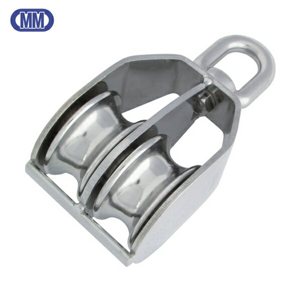 水本 滑車 ステンレス 豆ブロック 基本使用荷重0.16t (1個) 品番：B-1273