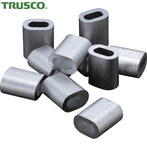 TRUSCO(トラスコ) アルミスリーブ 適合ワイヤ径2.0mm 20個入 (1Pk) 品番：AS-2